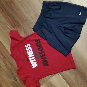 4T Nike Shirt and Short set